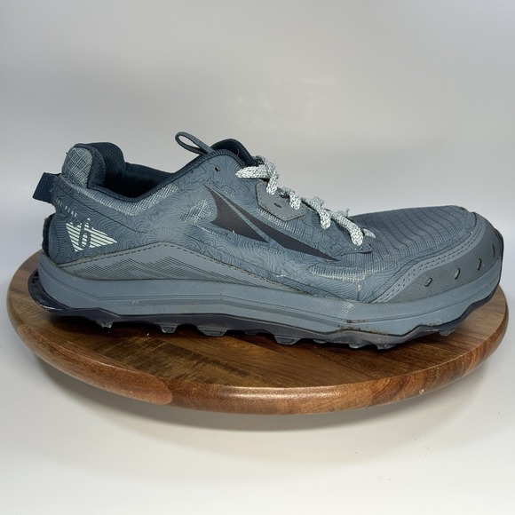 Altra Shoes - Altra Womens Lone Peak 6 AL0A548E446 Blue Running Hiking Trail Shoes Size 8.5